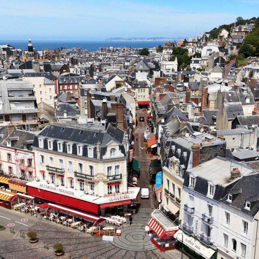 cœur de ville -Charmant studio- le petit Quai à 2 min gare Trouville Exterior foto